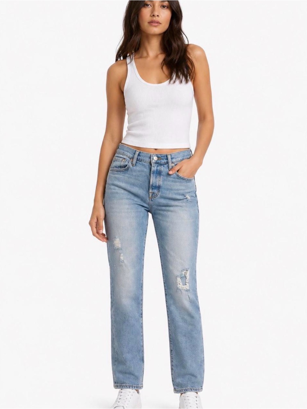 7 For All Mankind “Josefina” Luxe Vintage Jeans Size 27